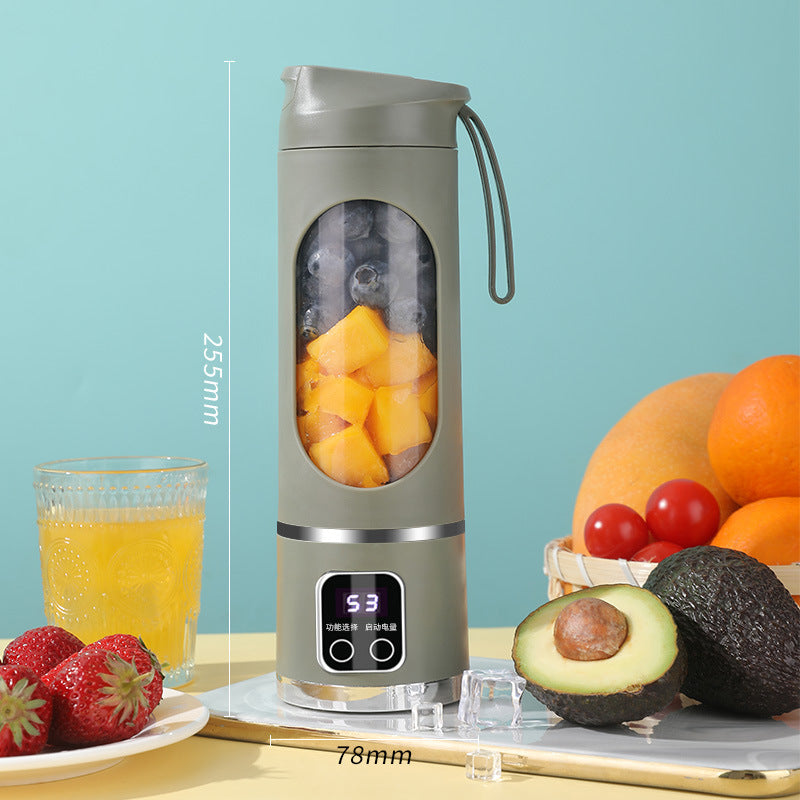 ⏳Begrenzte Zeit 50% Rabatt🔥🥰🍹Tragbarer kabelloser Entsafter