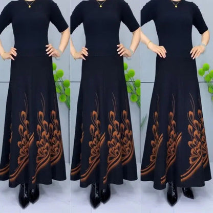 ✨Elegante gonna a trapezio a vita alta in lana sintetica da donna👗💖