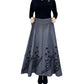 ✨Elegant high-waisted A-line skirt made of synthetic wool for women👗💖