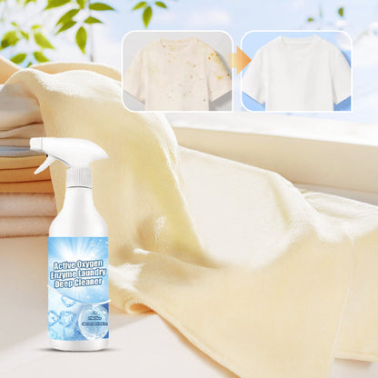 Detergente activo de oxígeno-enzima para una limpieza profunda