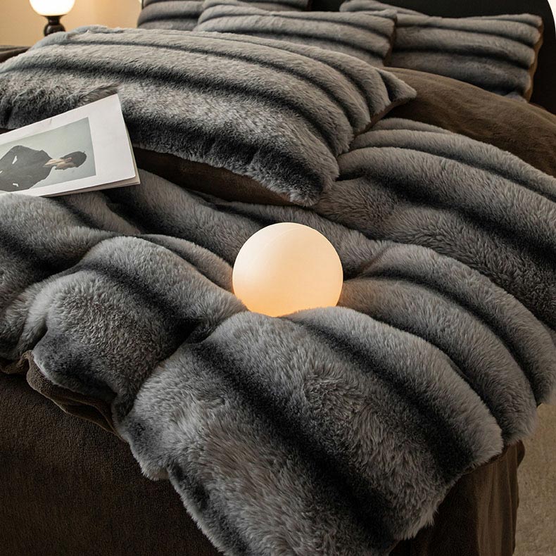 ✨Livraison gratuite✨44% de réduction à durée limitée💕La couette d'hiver en velours de lait - un câlin chaleureux pour les nuits froides