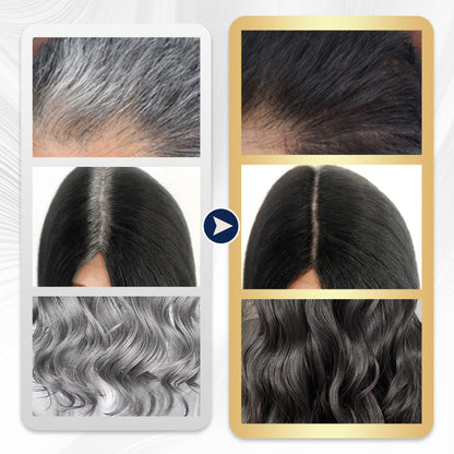 🍀Plant-based hair color cream - Mild formula, long-lasting