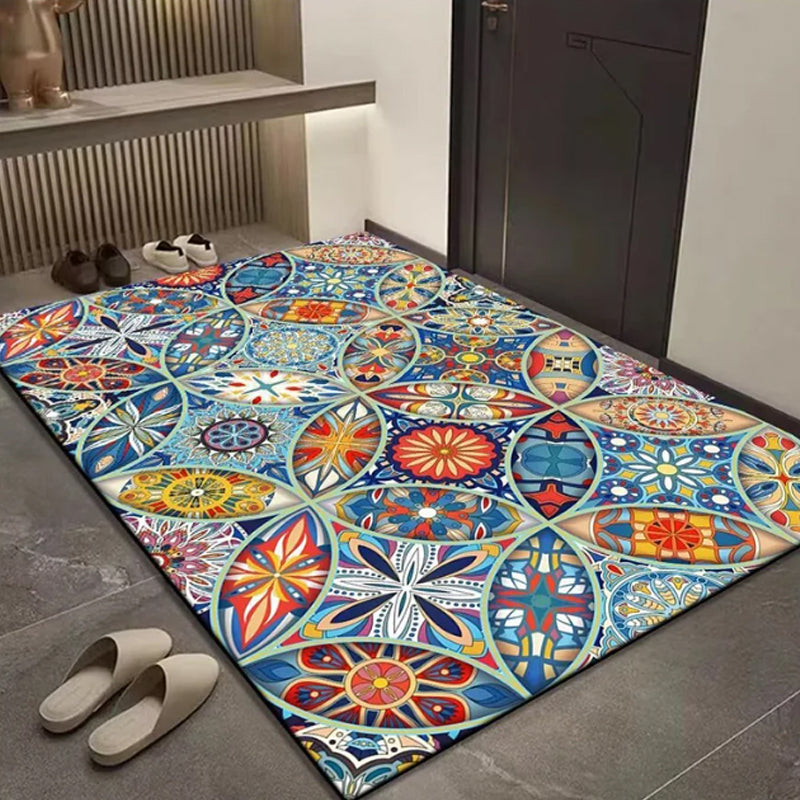 💕 Boheemse geometrische deurmat voor de entree
