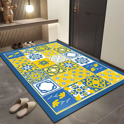 💕 Boheemse geometrische deurmat voor de entree