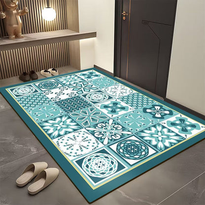 💕 Boheemse geometrische deurmat voor de entree