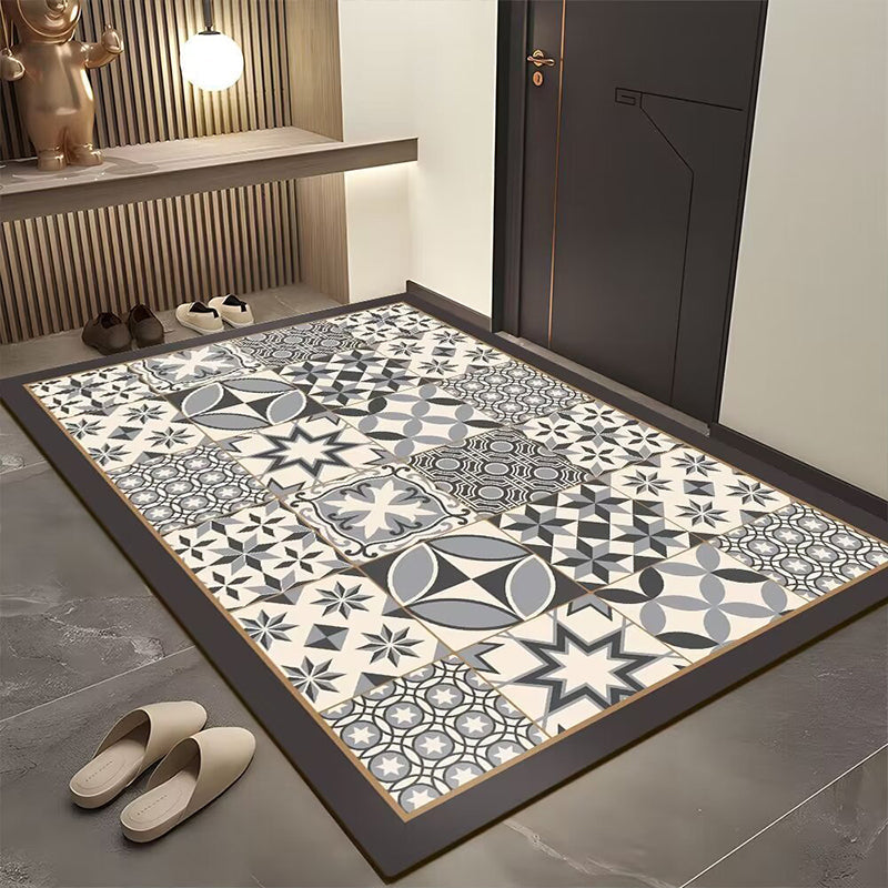 💕 Boheemse geometrische deurmat voor de entree