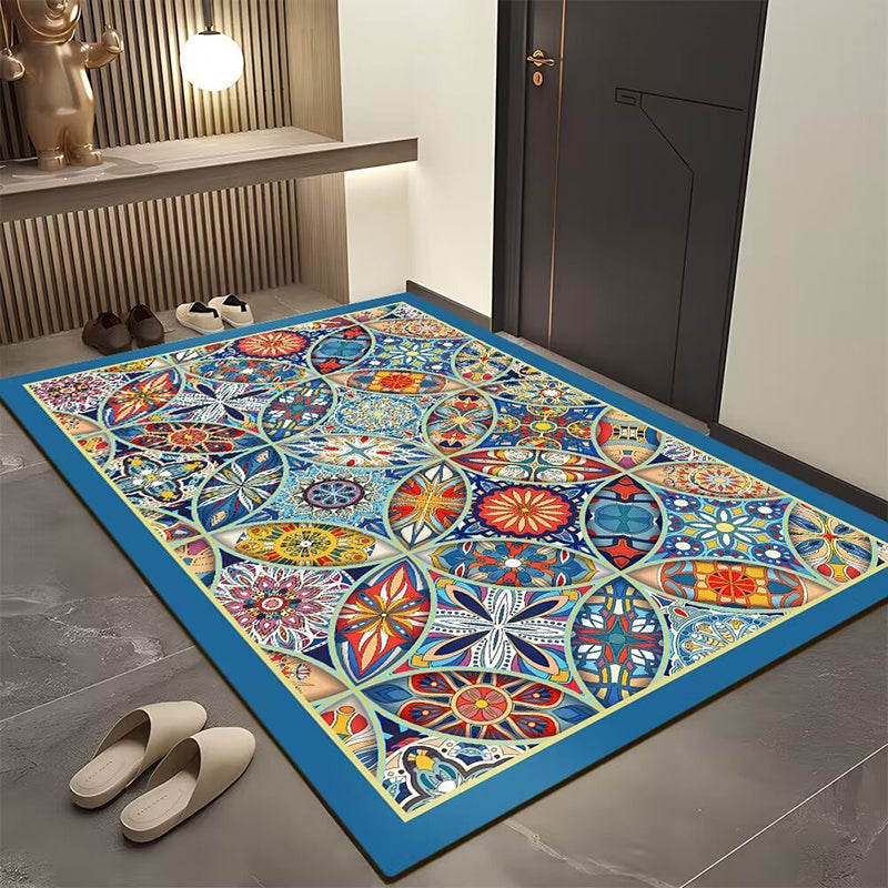 💕 Boheemse geometrische deurmat voor de entree