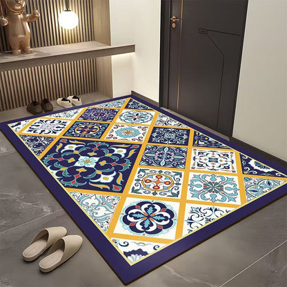 💕 Boheemse geometrische deurmat voor de entree