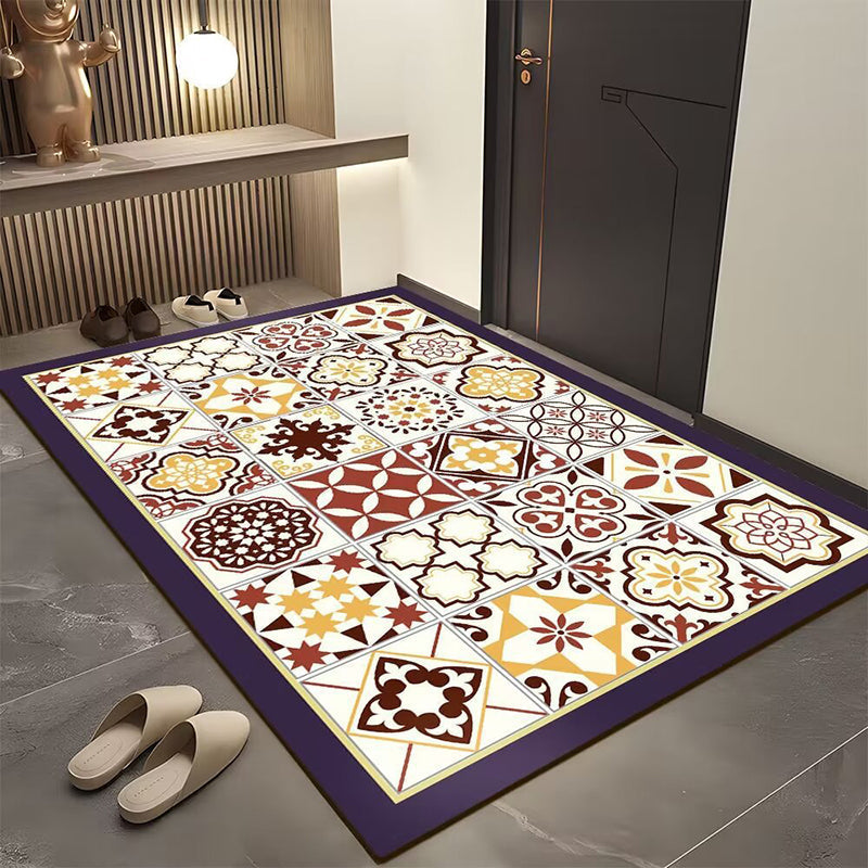 💕 Boheemse geometrische deurmat voor de entree