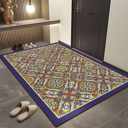 💕 Boheemse geometrische deurmat voor de entree