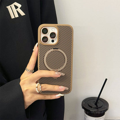 💥Hot Sale 50% KORTING🔥Valbestendige magnetische telefoonhoes met standaard en lensfolie