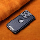 Luxus-Business-All-in-One-TPU-iPhone-Hülle mit magnetischem, freiliegendem Etikett