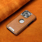 Luxus-Business-All-in-One-TPU-iPhone-Hülle mit magnetischem, freiliegendem Etikett