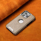 Luxus-Business-All-in-One-TPU-iPhone-Hülle mit magnetischem, freiliegendem Etikett