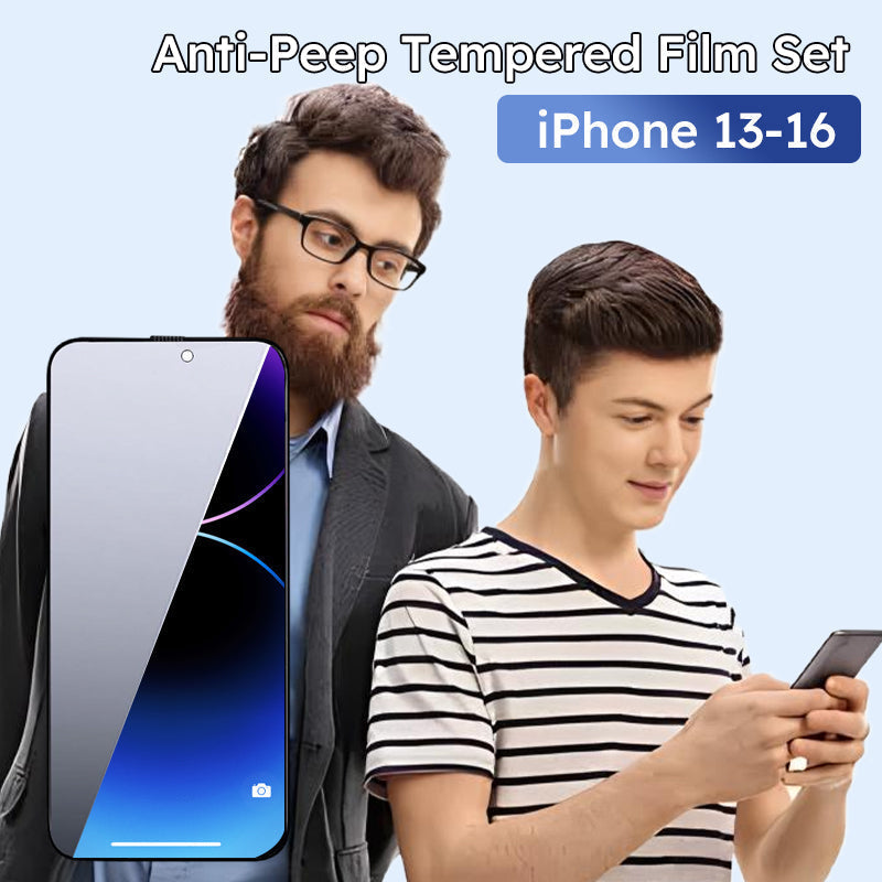 FOOL ANTI-ANGH ANGANT PIEL SET per iPhone 13-16