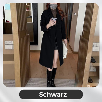 Eleganter, warmer Trenchcoat für Damen