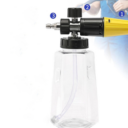 🔥Nouveauté -50% sur les articles neufs🔥Pulvérisateur de mousse à double tête pour lavage de voiture