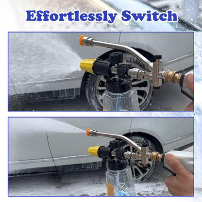 🔥Nouveauté -50% sur les articles neufs🔥Pulvérisateur de mousse à double tête pour lavage de voiture