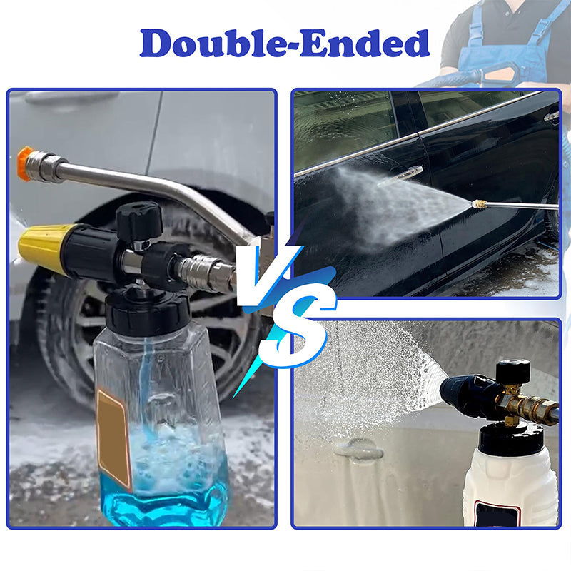 🔥Nouveauté -50% sur les articles neufs🔥Pulvérisateur de mousse à double tête pour lavage de voiture