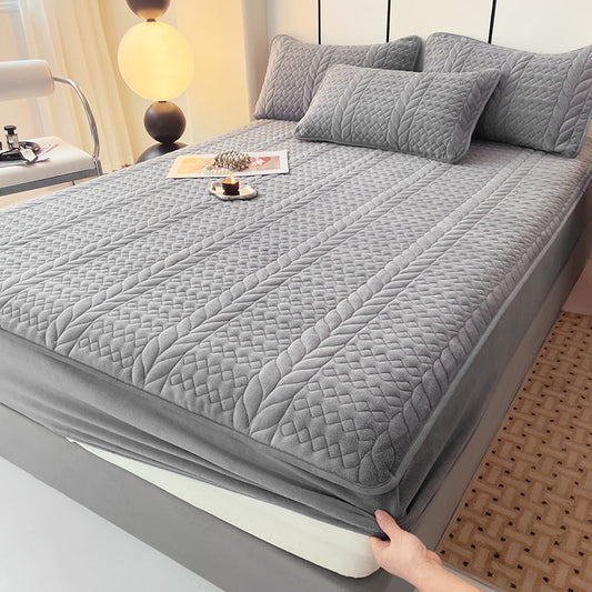 🥰Black Friday Sale – Limited time 50% DISCOUNT🥰Padded, ultra-soft, warm, quilted mattress cover