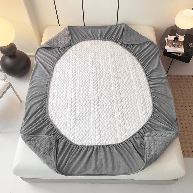 🥰Venta de Black Friday: 50% de descuento por tiempo limitado🥰Funda de colchón acolchada, ultra suave, cálida y acolchada.