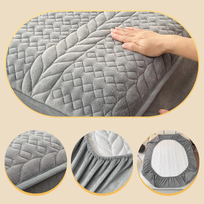 🥰Venta de Black Friday: 50% de descuento por tiempo limitado🥰Funda de colchón acolchada, ultra suave, cálida y acolchada.