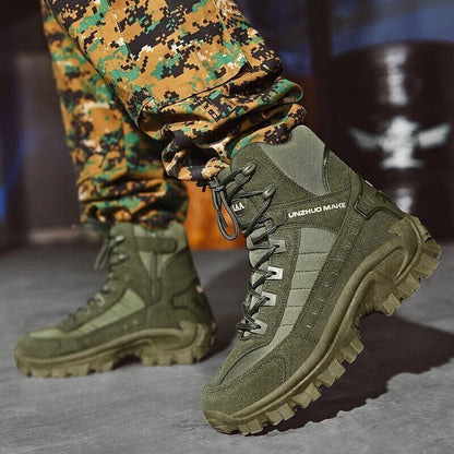 🔥Kostenloser Versand🔥High-Top-Outdoor-Wander- und Bergschuhe in großen Größen, Sport-Laufschuhe - wasserdicht und durchstichfest, langlebig