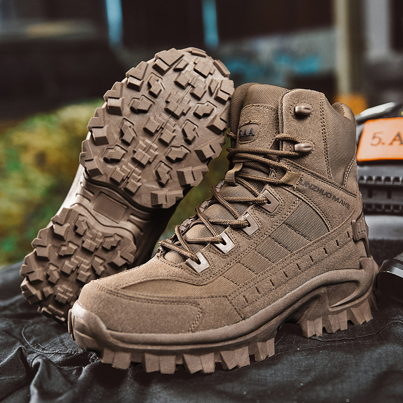 🔥Kostenloser Versand🔥High-Top-Outdoor-Wander- und Bergschuhe in großen Größen, Sport-Laufschuhe - wasserdicht und durchstichfest, langlebig