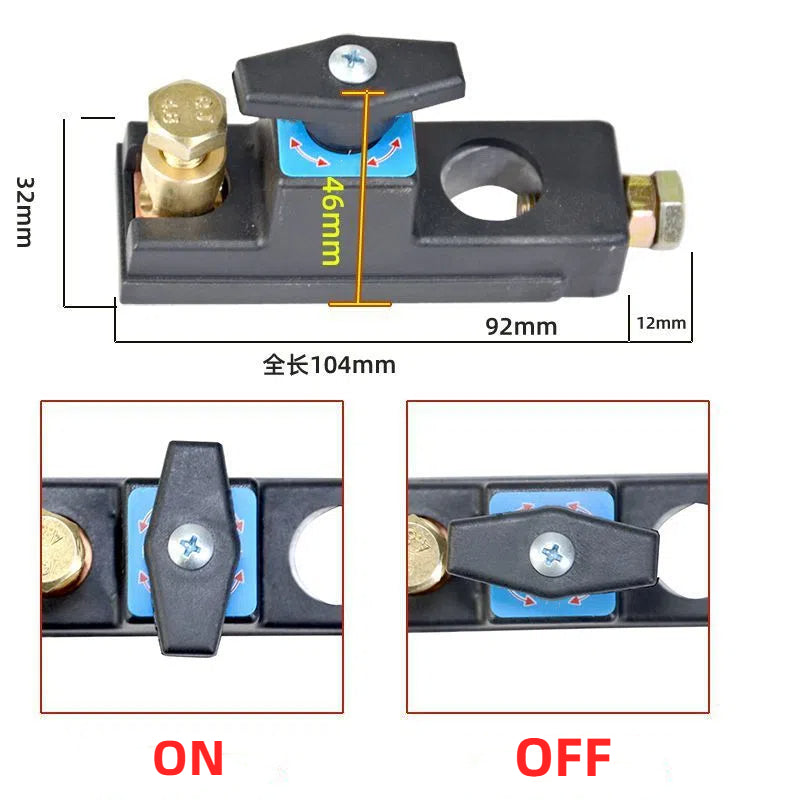 🔥Interruttore di scollegamento della batteria 12V/24V per veicoli