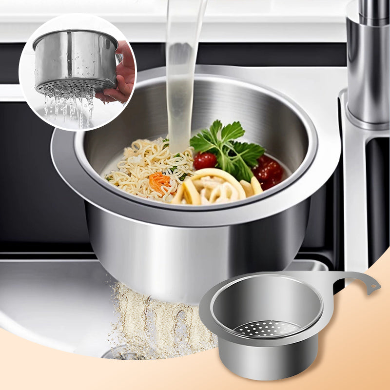 Cesto sospeso versatile per il lavandino