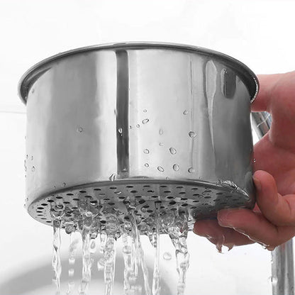 Cesto sospeso versatile per il lavandino