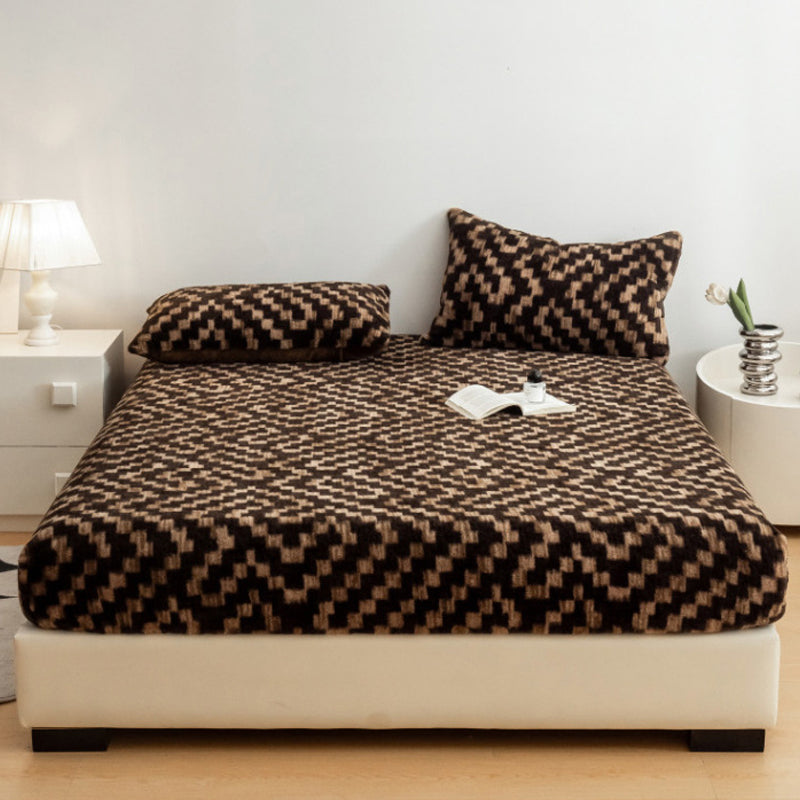 🔥HOT SALE 🔥Soft fitted sheet with leopard print