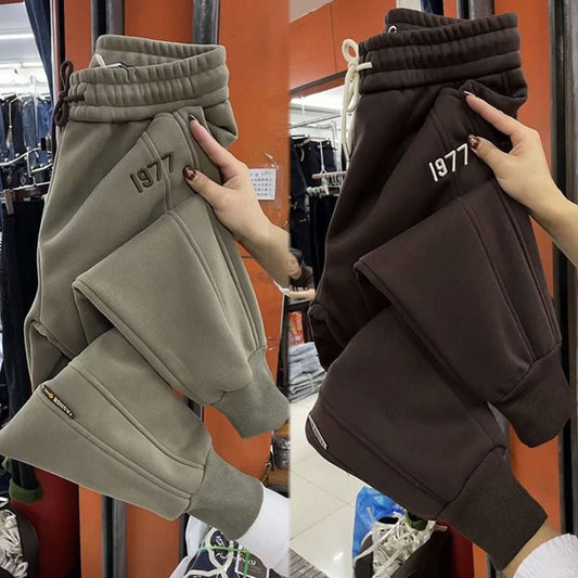 🔥HOT SALE 49% - Women's warm joggers with elastic drawstring and pockets