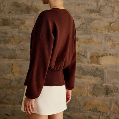 🎅Early Christmas Sale-Elegant One Button Knitted Sweater for Women