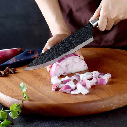 🎁💝Juego de cuchillos de cocina profesionales de acero inoxidable.