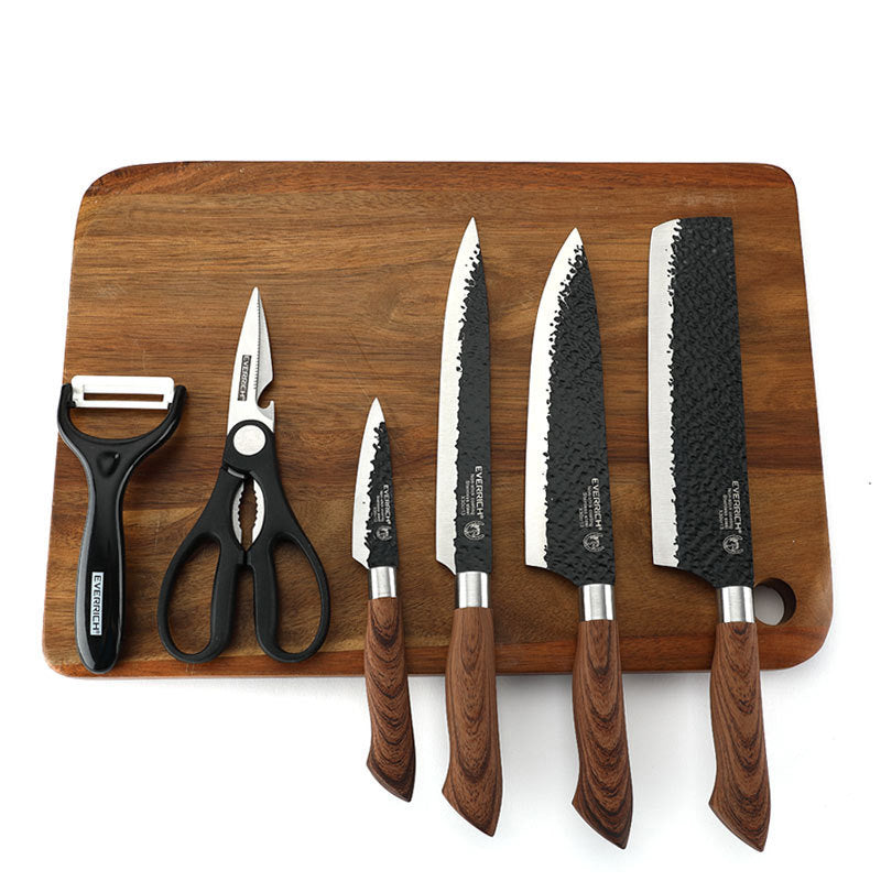 🎁💝Juego de cuchillos de cocina profesionales de acero inoxidable.
