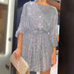 Sequins with lacing