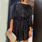 Sequins with lacing