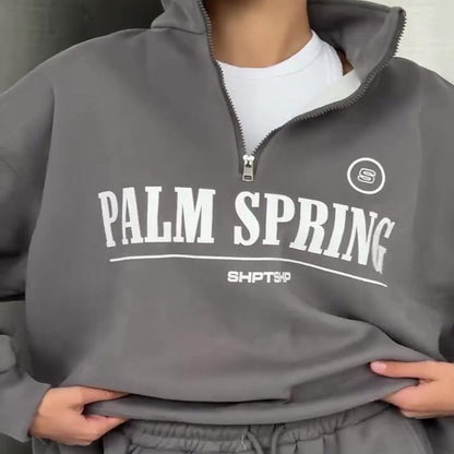 🎅Kerstmis 21% korting🎁Trendy vrijetijdstweedelig pak voor dames