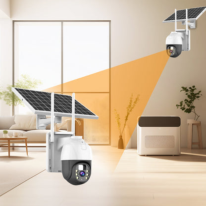 🎁2024 Nya uppdateringar✨🎥Soldriven fjärrövervakningskamera