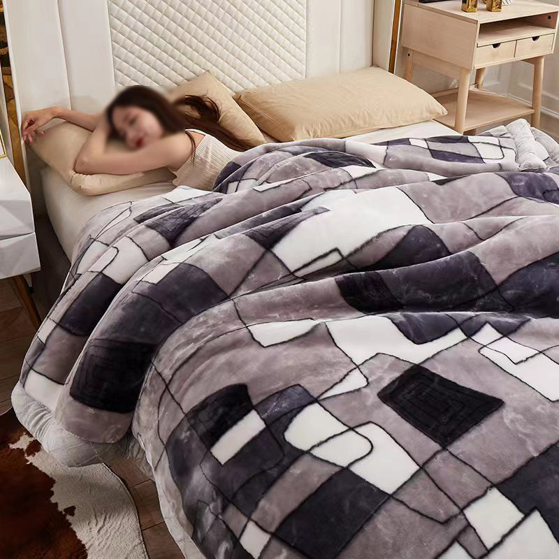 Luxe, bedrukt kingsize plafond voor het bed