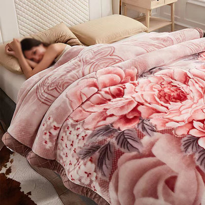 Luxe, bedrukt kingsize plafond voor het bed