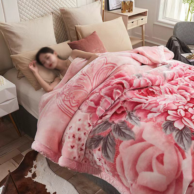 Luxe, bedrukt kingsize plafond voor het bed