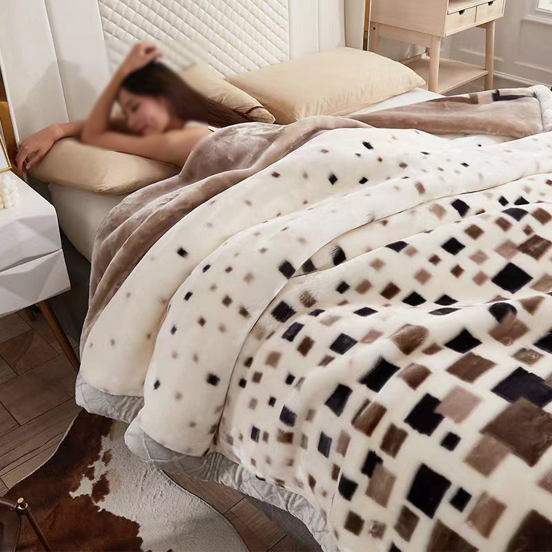 Luxe, bedrukt kingsize plafond voor het bed
