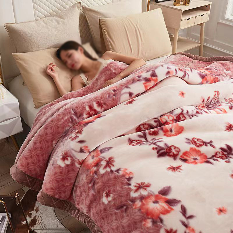 Luxe, bedrukt kingsize plafond voor het bed