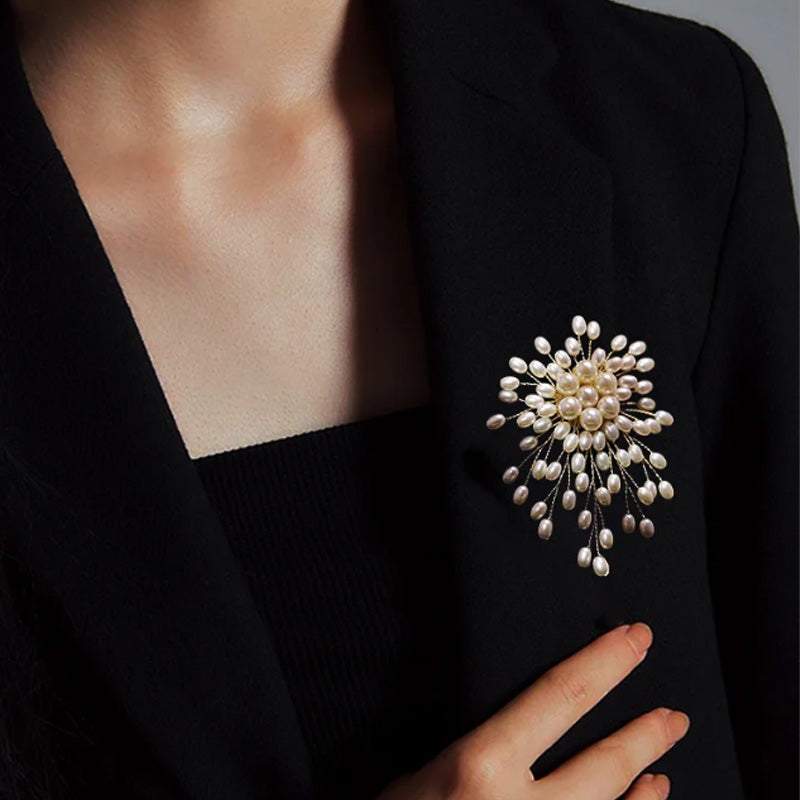 🎄Christmas gift recommendation🎁✨High quality, exquisite, handmade pearl brooch for women