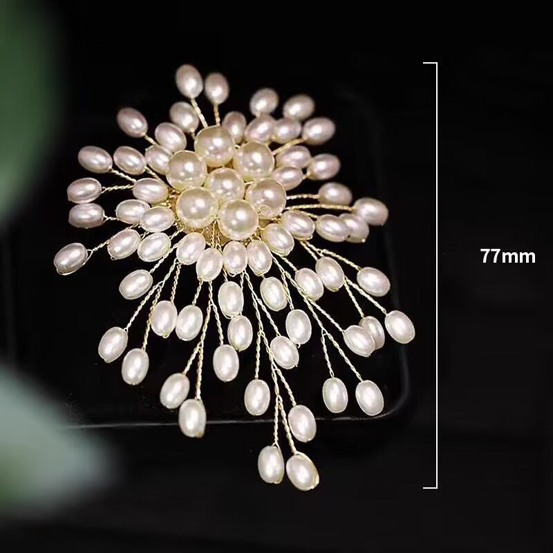 🎄Christmas gift recommendation🎁✨High quality, exquisite, handmade pearl brooch for women