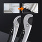 Cutter di tubi Breitmaul-PVC con chiusura di sicurezza
