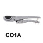 Cutter di tubi Breitmaul-PVC con chiusura di sicurezza