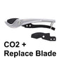 Cutter di tubi Breitmaul-PVC con chiusura di sicurezza